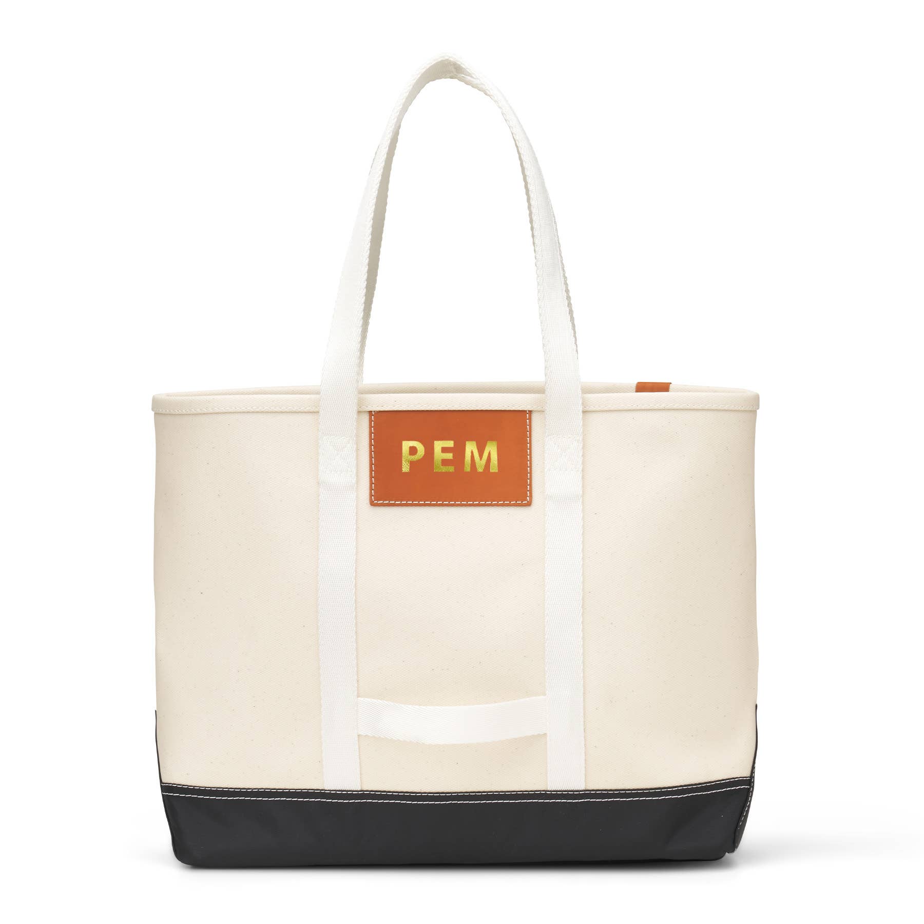 Boulevard - Wholesale Tote Bag - Women's - "Finn" Black Canvas Tote (Personalizable)0