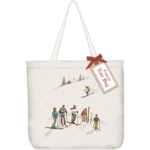 Mary Lake-Thompson Ltd. - Wholesale Tote Bag - Women's - Ski Slopes Tote Bag0