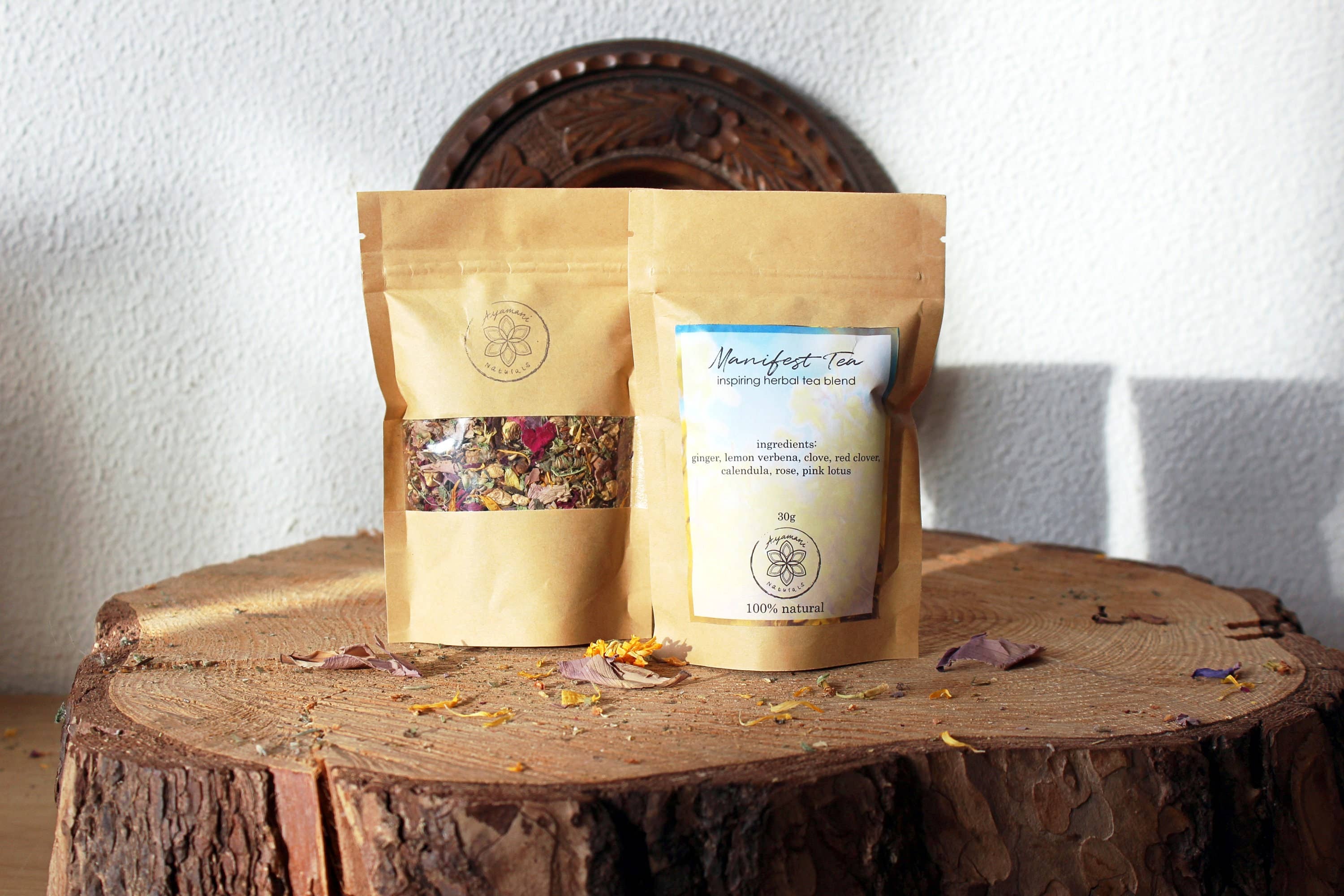 Ayamani Naturals - Wholesale Health/Detox Tea - Manifest Tea | Herbal Blend with Pink Lotus, Clove, Ginger4