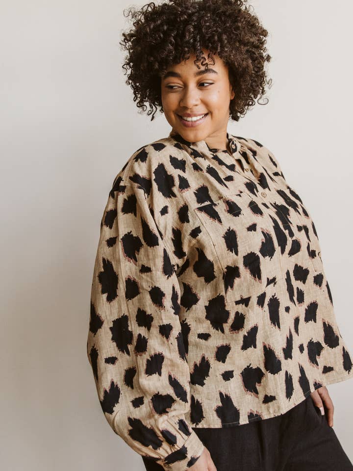 Chemise à manches longues Greta pour la vente par Koryphae