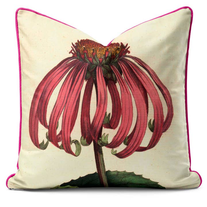 Echineacea Purpurea - Almofada Botânica por atacado de ART CUSHIONS