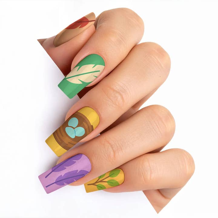 FYNE BODY - Wholesale Press-on/fake nails - Avian Allure Exotic Birds Press-On Nails45