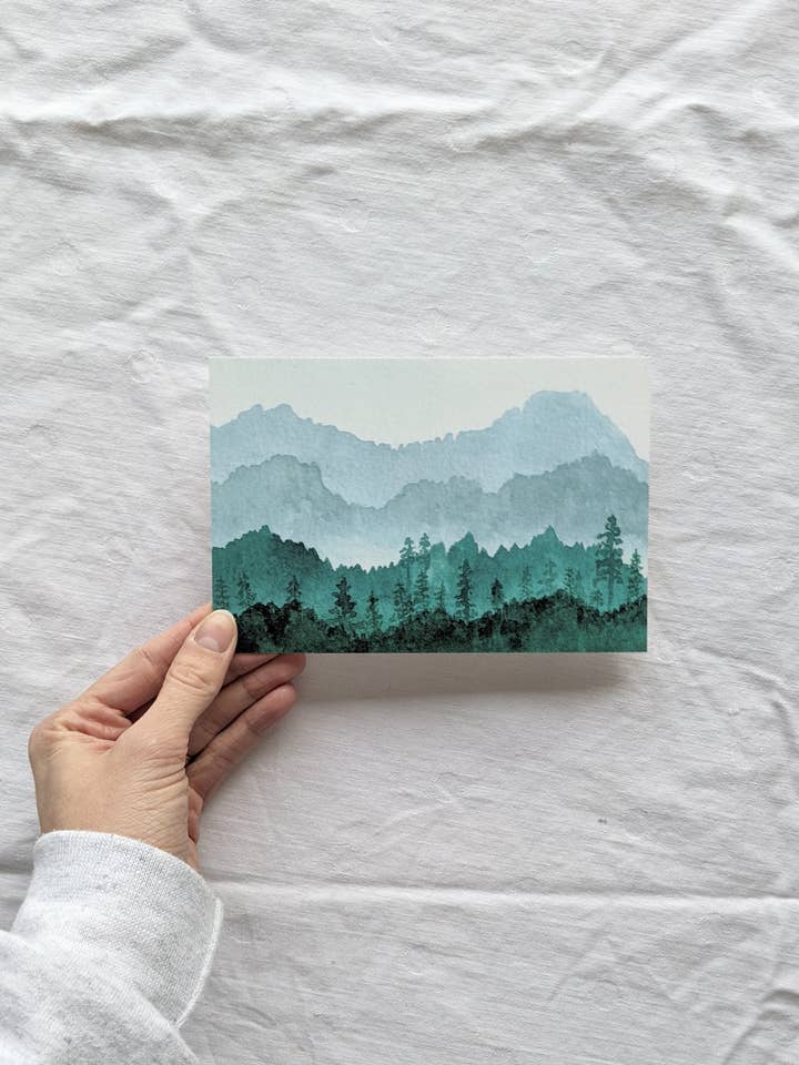 Mountain Postcard for wholesale by Tiff's Art Collection