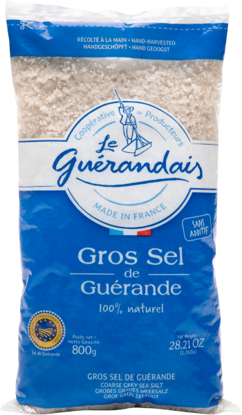 French Feast - Wholesale Salt - Le Guérandais Coarse grey sea salt from Guérande0