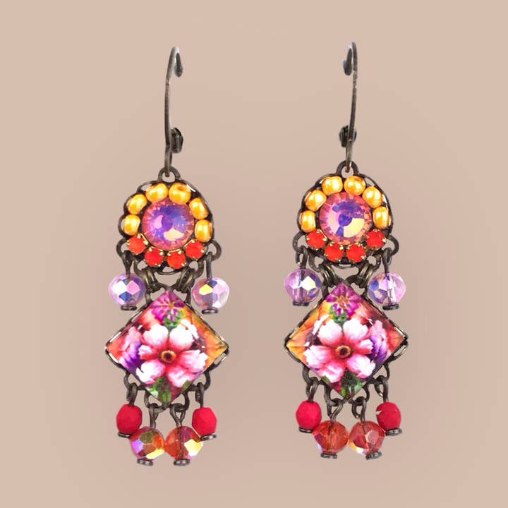 GINGER KRISTALLÖRHÄNGEN för wholesale av melizijewelry