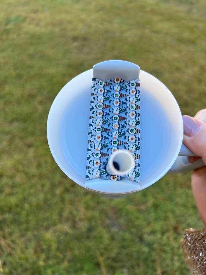 Halloween Gnomes Cup Topper for wholesale by Sophie and Co