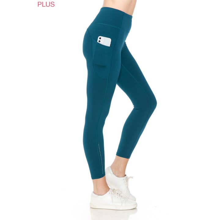 Leggings Depot - Wholesale Athletic/Lounge Leggings - Women's - Plus Size Premium Activewear 7/8 Length Leggings7
