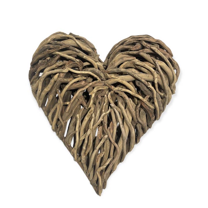Driftwood - Heart 30" for wholesale by Sugarboo & Co