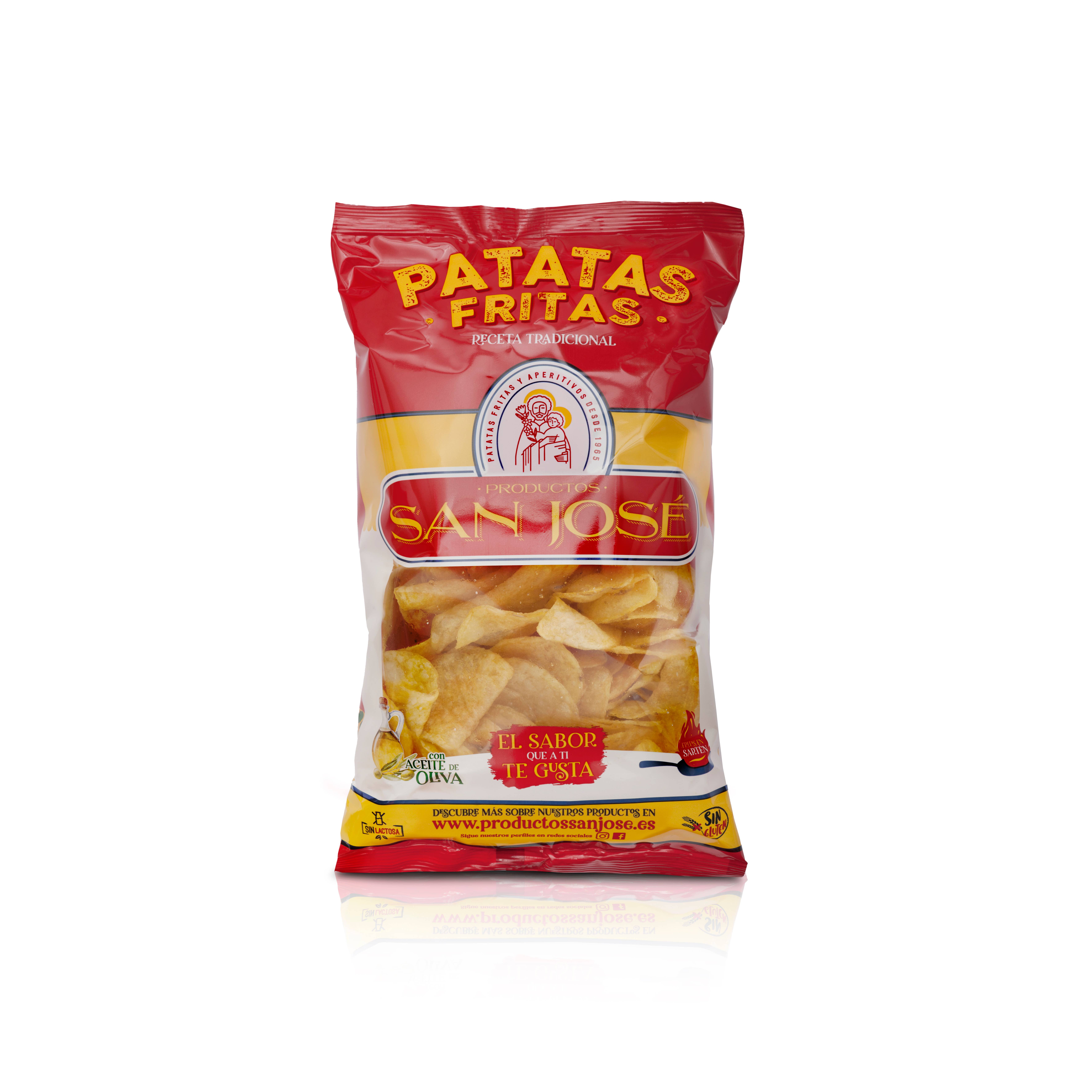 patatas fritas San José - Wholesale Chips - French fries with salt 50g