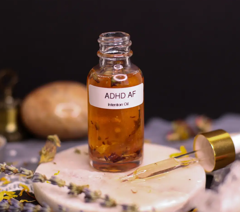 The Pleiadian Altar - Wholesale Essential Oil - ADHD as F*ck - Focus Intention Oil Blend2