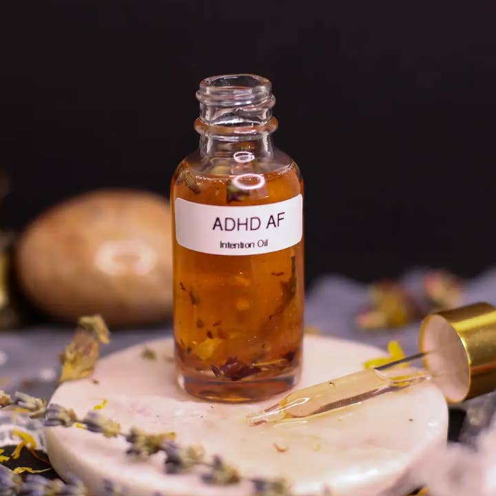 The Pleiadian Altar - Wholesale Essential Oil - ADHD as F*ck - Focus Intention Oil Blend2