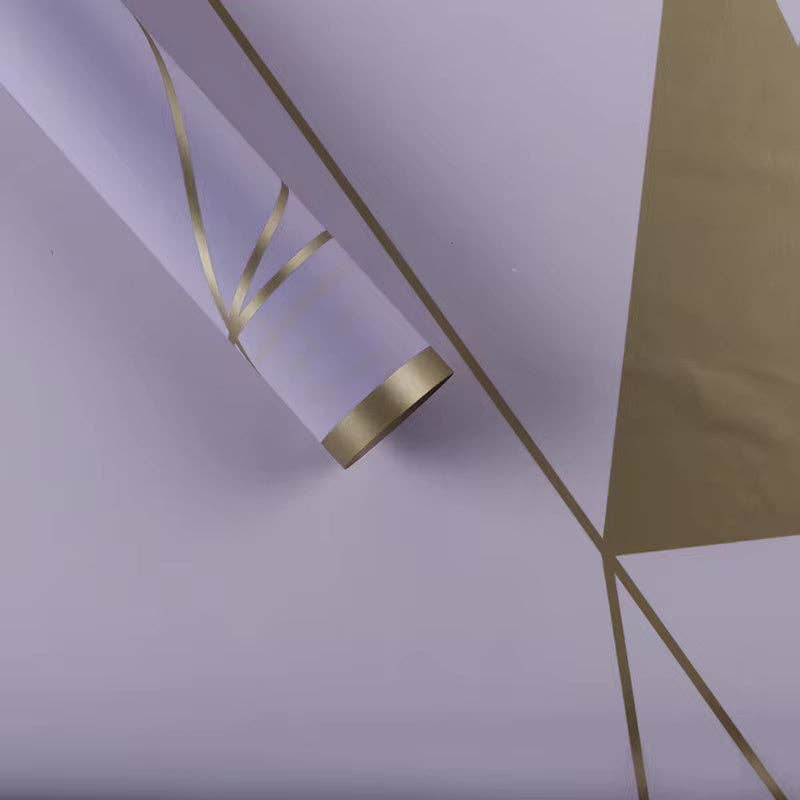 Elegant Design Supply - Wholesale Wrapping Paper Roll - Geometry Flower Wrapping Paper (20pcs/bag)2
