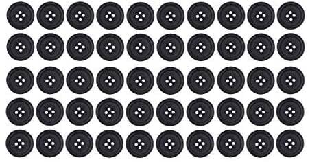 Mandala Crafts - Wholesale Sewing Button/Snap - 1 Inch Assorted Plastic Sewing Buttons for Sewing Crafts0