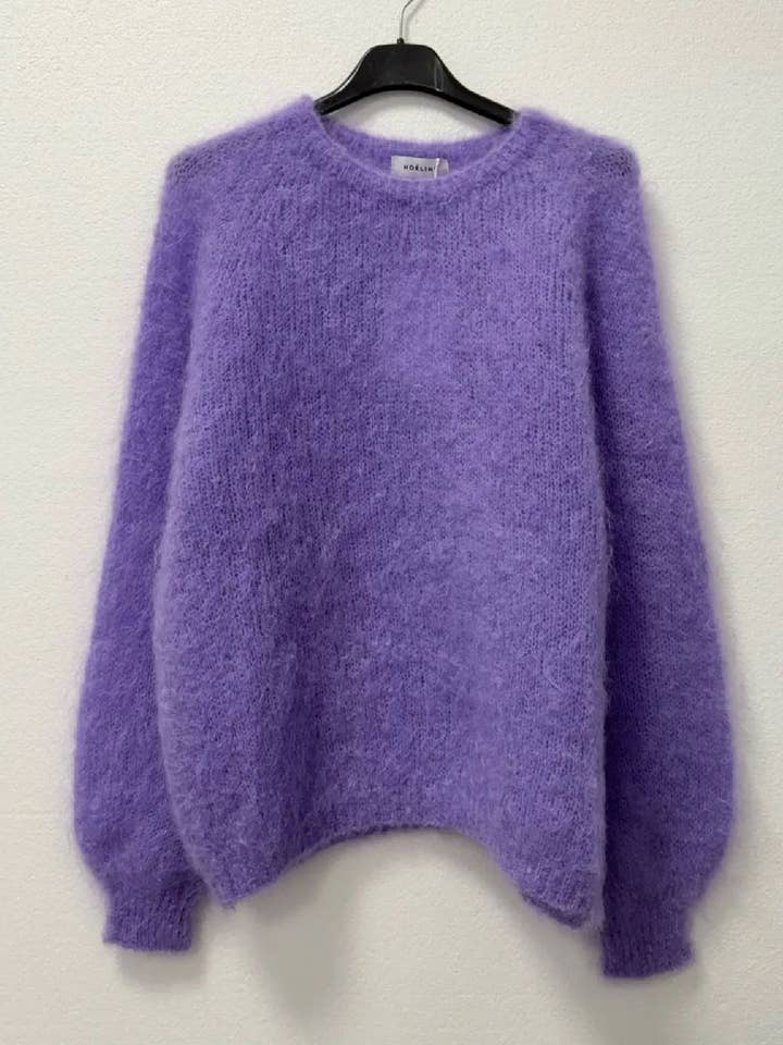 NOELINE – Großhandel Strickpullover – Damen – Pullover aus 80% Kid-Mohair 301221