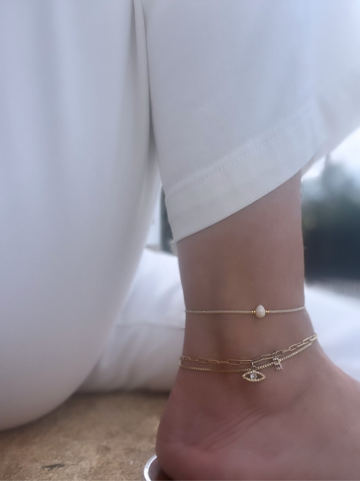 Boutique Suarez Co. - Wholesale Beaded Bracelet - Manifest Peace - Pearl Bracelet24