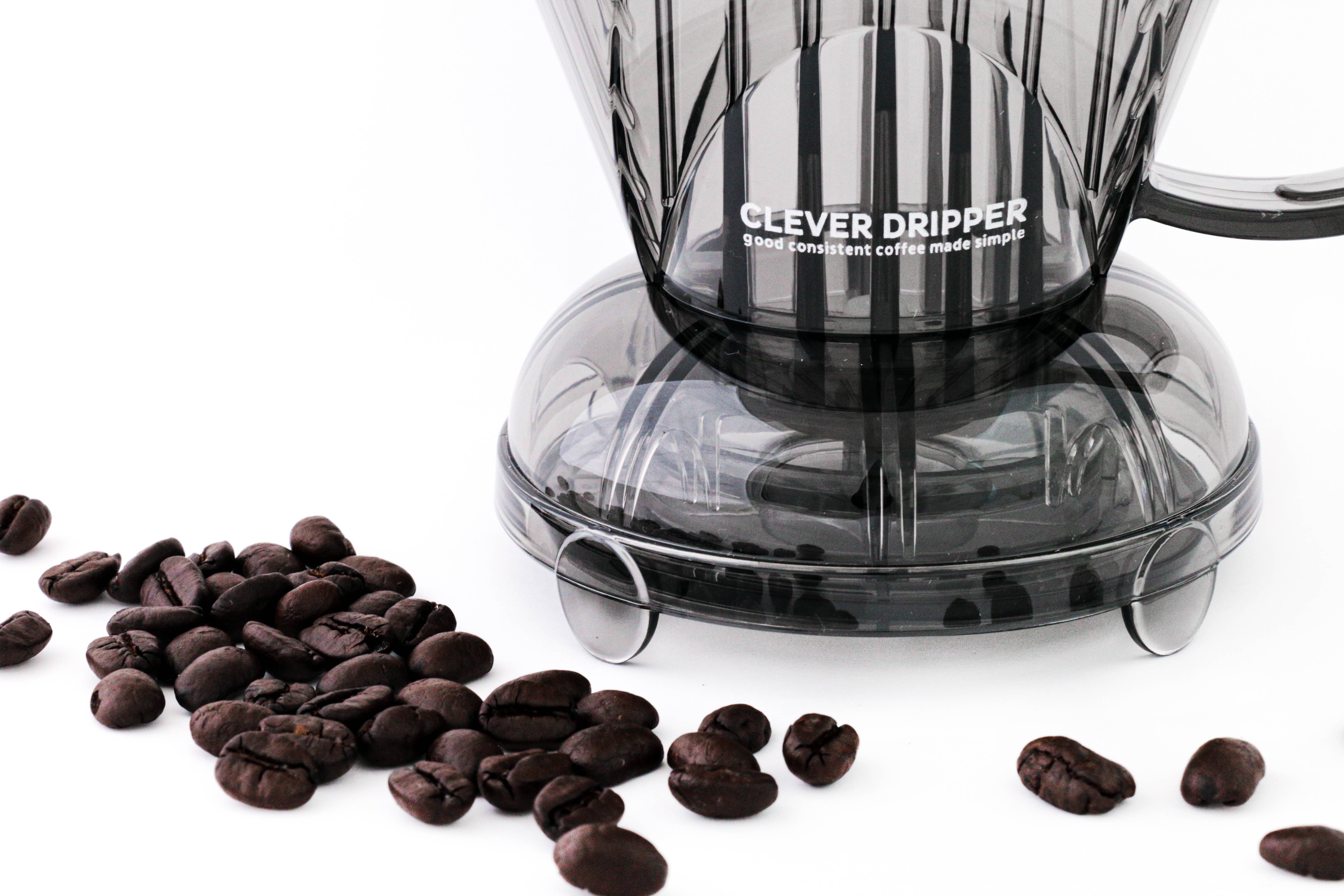 Sable Brew - Wholesale Pour Over & Dripper - Clever Coffee Dripper and Filters, Large 18 oz - Clear Gray8