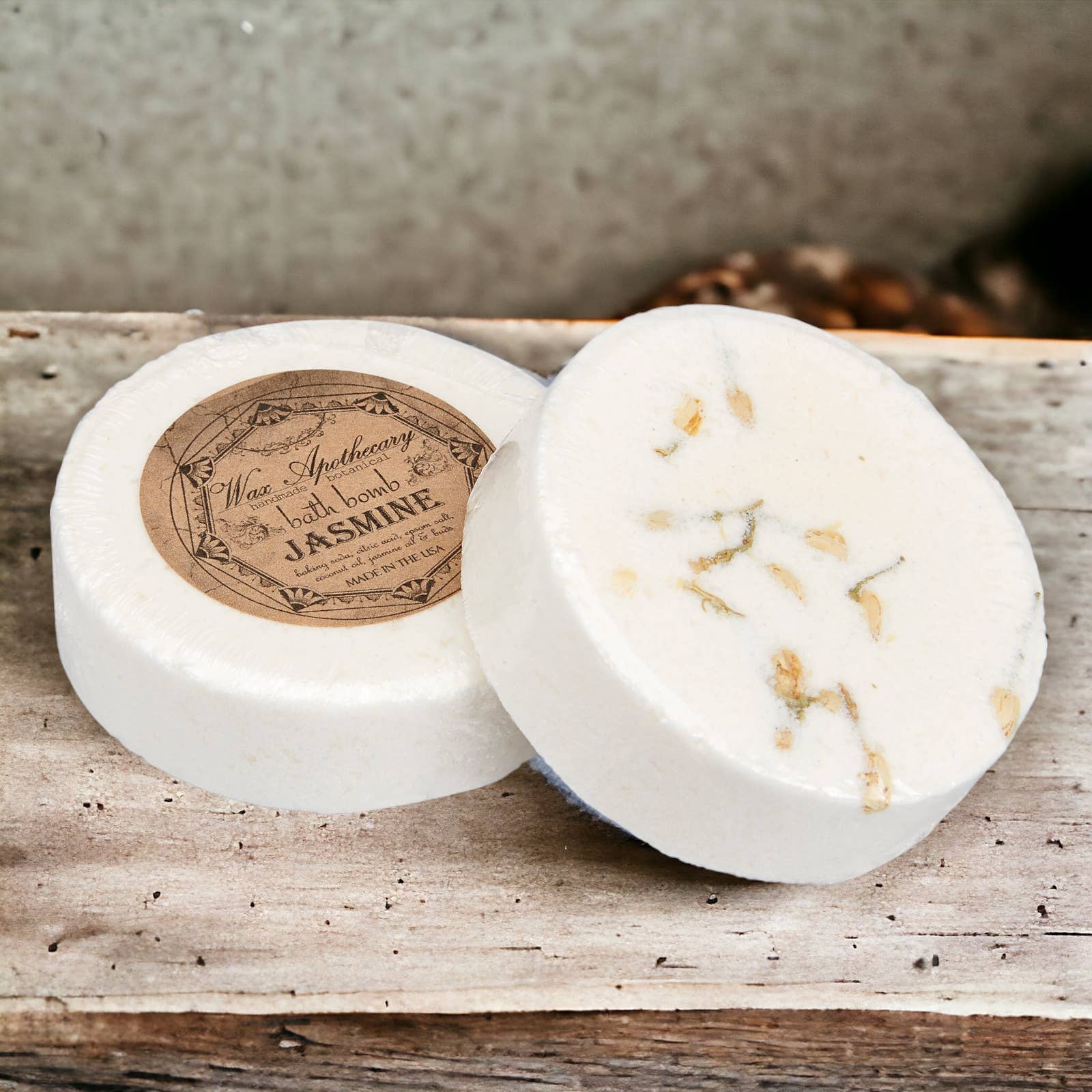Wax Apothecary - Wholesale Bath Bomb/Fizz - Night-blooming Jasmine Botanical Bath Bomb1