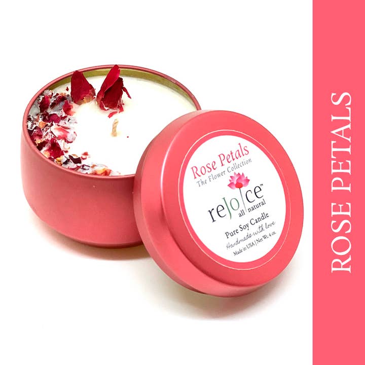 Soja stearinlys - Flower Collection for engroshandel hos Rejoice All Natural