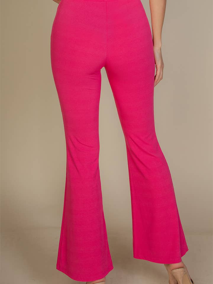 CAPELLA APPAREL - Wholesale Pants - Women's - High Waisted Flare Pants46