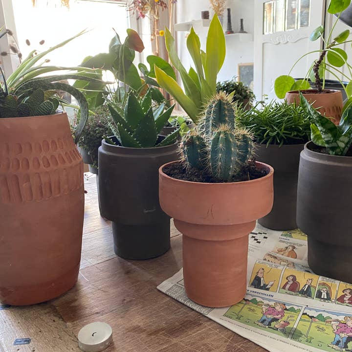 Greatceramics – Vaso por atacado – Vaso Banzai Naked |cerâmica | Pote vegetal |wabi sabi | Clay12