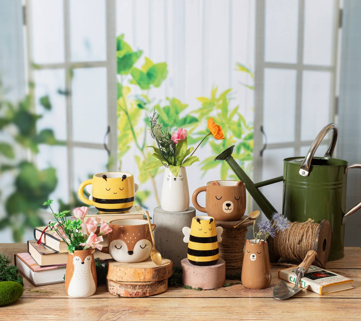 Sass & Belle Europe – wholesale Kaffekoppar – Kopp med hjortmotiv2