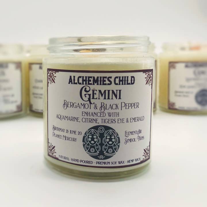 Love Blessed Brands™️ - Wholesale Jar/Filled Candle - Astrological Candles7