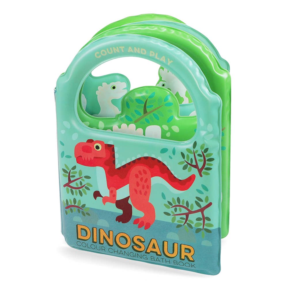 Rex B2B - UK - Vente Jouet pour le bain – bébé - Livre de bain changeant de couleur - Bébés Dinos1