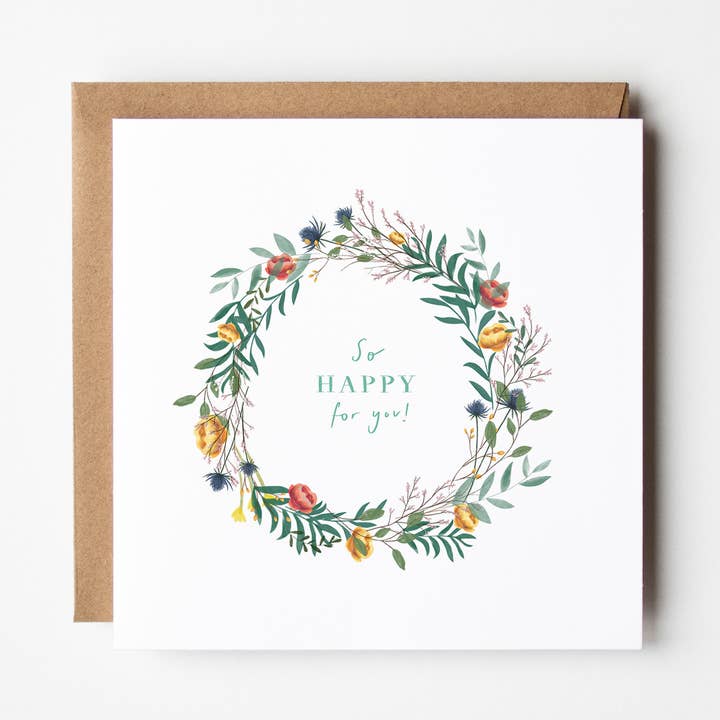 Carte Donc Happy pour la vente par Hannah Green Illustration