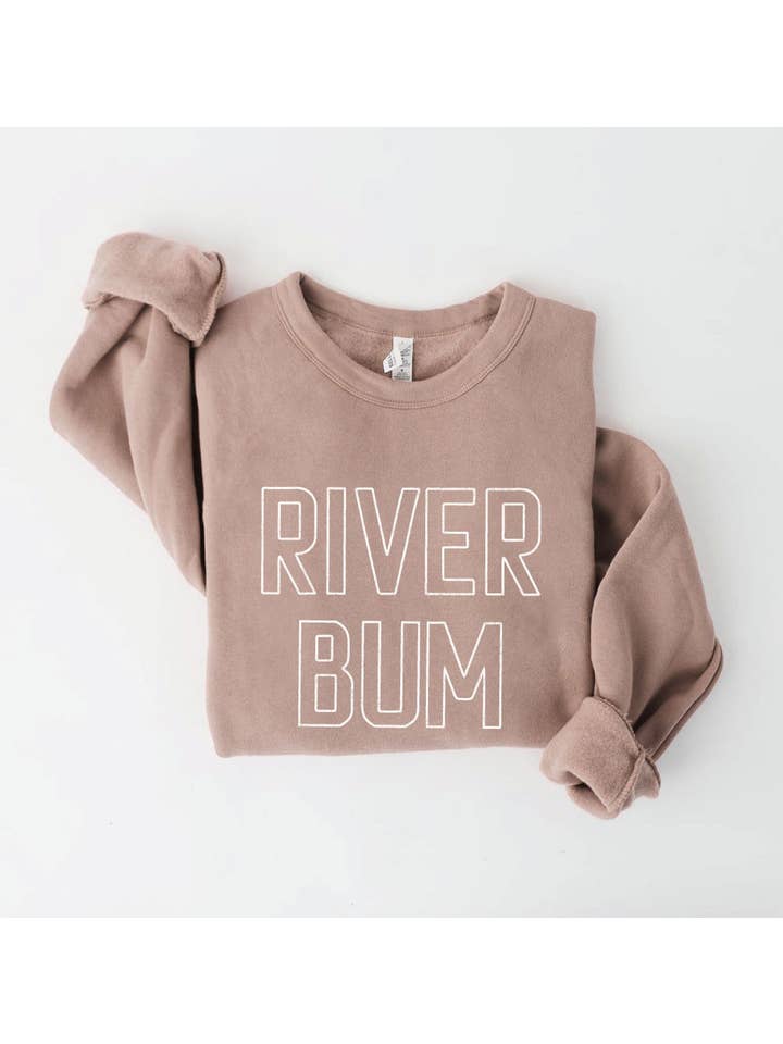 OAT COLLECTIVE - Vente Sweat-shirt à imprimés – femme - Sweat graphique RIVER BUM1