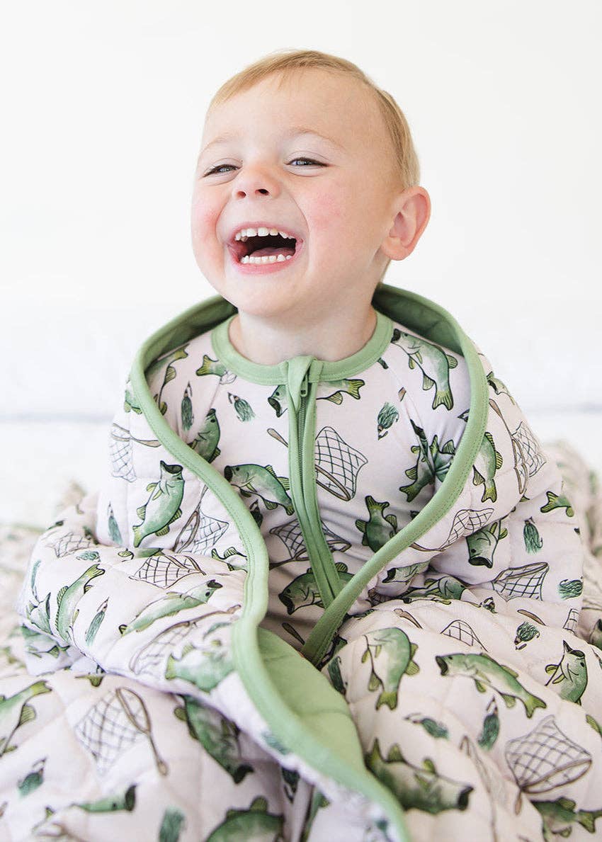 Charlie Lou Baby - Wholesale Jumpsuit - Baby - Bamboo Rompee™ | Gone Fishin'11