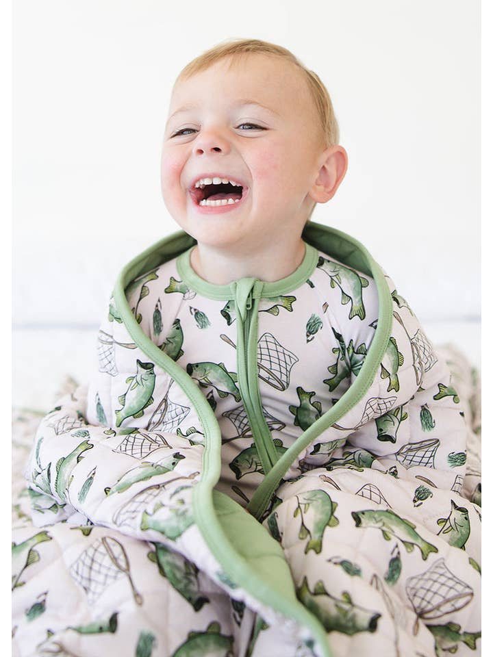 Charlie Lou Baby - Wholesale Jumpsuit - Baby - Bamboo Rompee™ | Gone Fishin'11