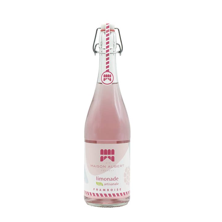 Maison Aubert - Venta al por mayor Refrescos/bebidas carbonatadas - Limonada artesanal y ecológica: Frambuesa 75 cl