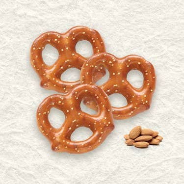 Everton Toffee - Wholesale Pretzels - Butter Toffee Pretzels – Roasted Almond 4oz bag3