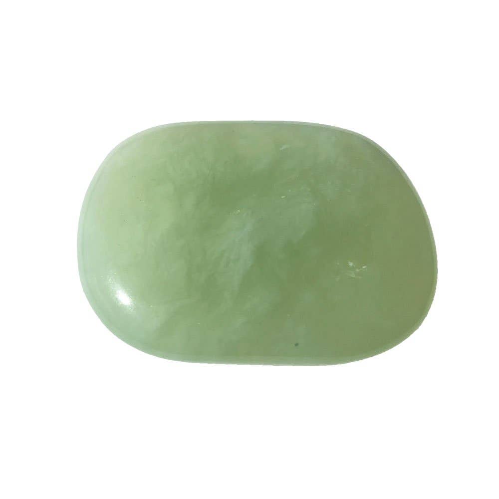 France Mineraux - Wholesale Spiritual Stone/Crystal - Green Jade Pebbles - 250grs0