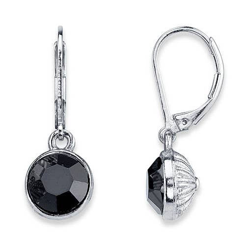 1928 Smycken Klassiska Runda Svart Drop Örhängen för wholesale av 1928 Jewelry