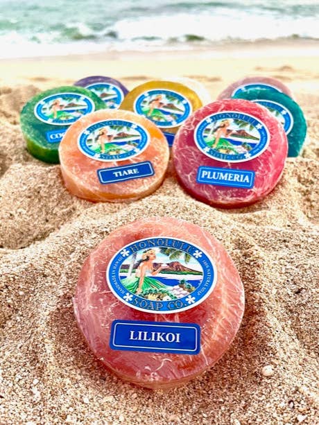 Lilikoi Luffa Seife für den Großhandel von Honolulu Soap Company