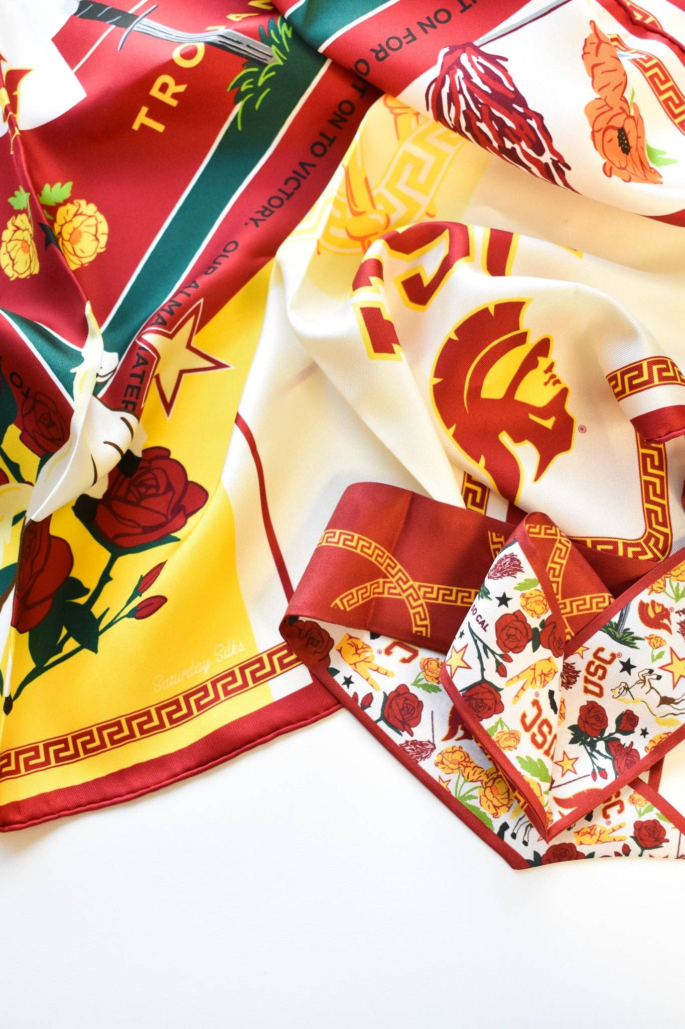 Saturday Silks - Wholesale Scarf - Women's - USC Trojans Saturday Scarf™5