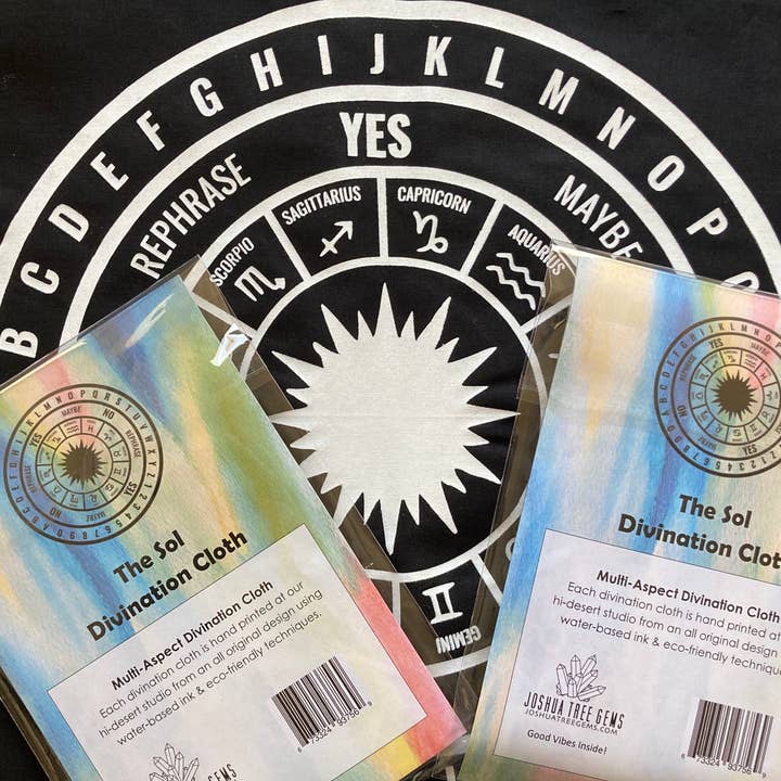 Spådom pendel trasa Hand tryckta Original Design för wholesale av Joshua Tree Gems