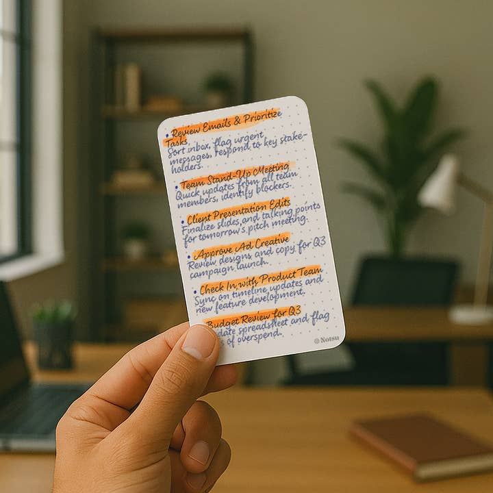 Notsu - Wholesale Stationery/Notecard Set - Dotted Note Cards (Pack of 50) | Index Cards w/Round Corners2