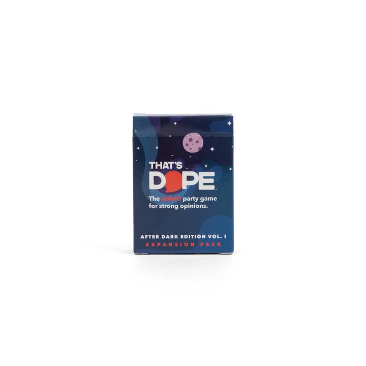 That's Dope: After Dark Edition for wholesale by That's Dope: The Party Game for Strong Opinions