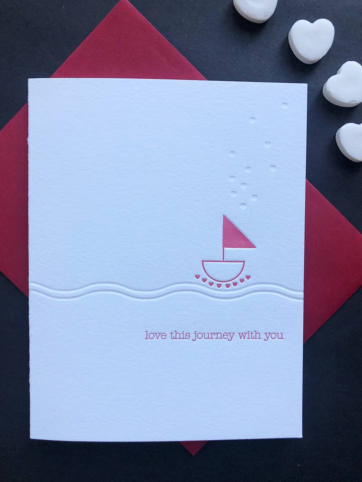 Voyagez avec vous pour la vente par jill.cate letterpress