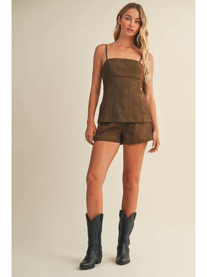 DK OAK STRAIGHT NECK CAMI TOP for wholesale on Faire5