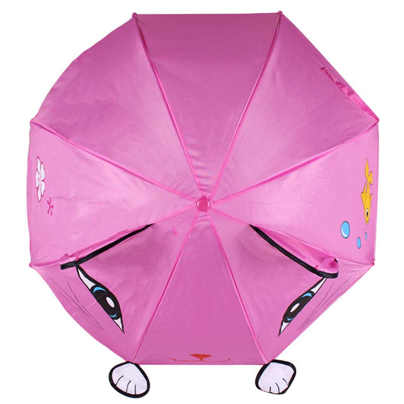 Soake - Wholesale Umbrella - Kids - Soake Kids Lucky Cat 3D Pop up Umbrella2