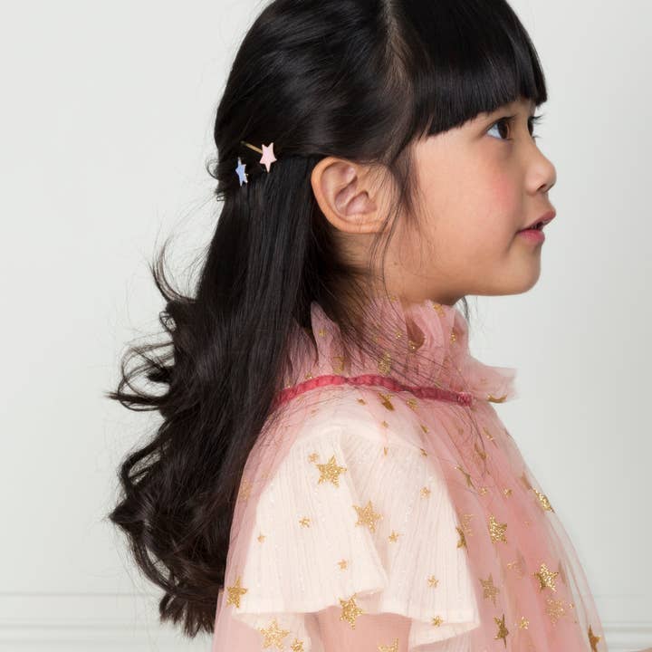 Meri Meri – wholesale Cape – Child – Pink Tulle Star Cape2