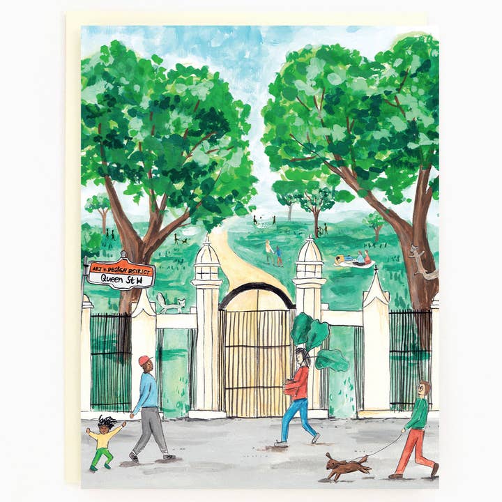 The Paperhood - Wholesale Everyday Greeting Card - Assorted Box Of 8 'Toronto Summer' Greeting Cards