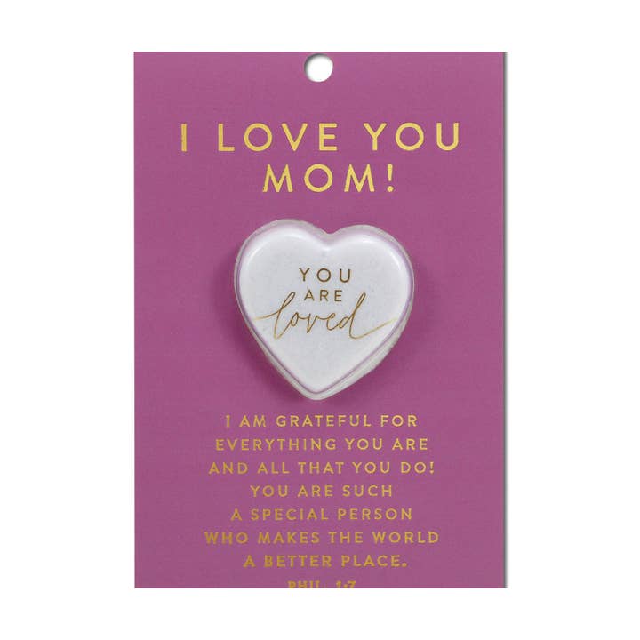 LCP Herzstein-Karte Ich liebe dich, Mama für den Großhandel von Cottage Garden