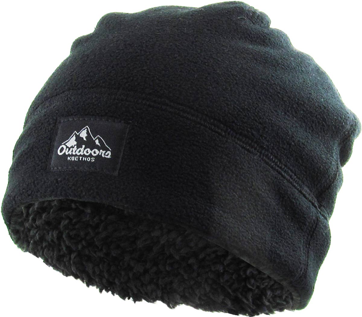 KBETHOS – Gorro - Unissexo por atacado – Gorro de lã com forro de Sherpa0