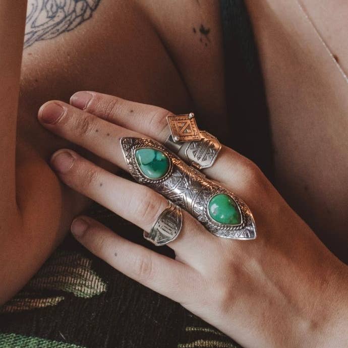 Nomadic Priestess – wholesale Cocktail/Statement Ring – Berg Lilja Ring