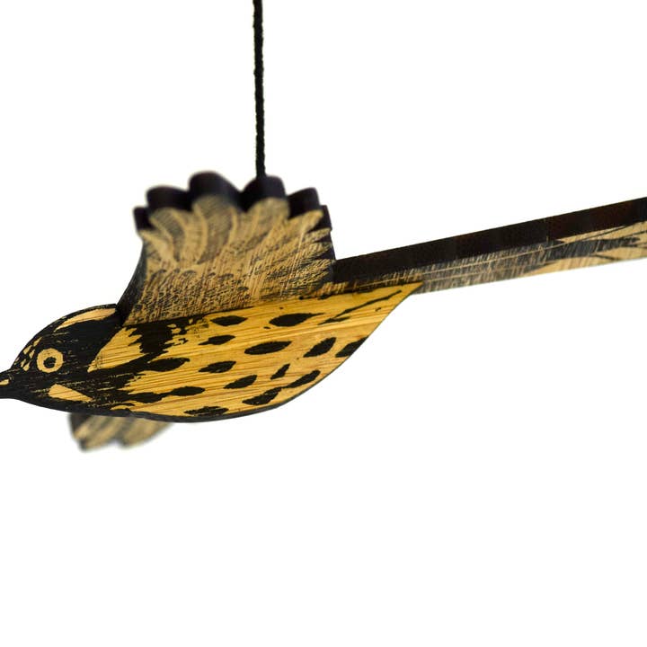 Mobile - New Holland Honeyeater for wholesale by Bridget Farmer Printmaker