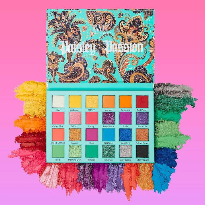 Diacly - Wholesale Eyeshadow Palette - Paisley Passion 24 Color Eyeshadow Pallet